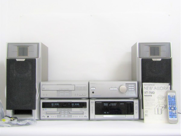 ★KENWOOD★XT-7MD★ALLORA★ケンウッド★コンポ① KENWOOD ケンウッド システムコンポ NEW ALLORA アローラ XT-7MD 6CD