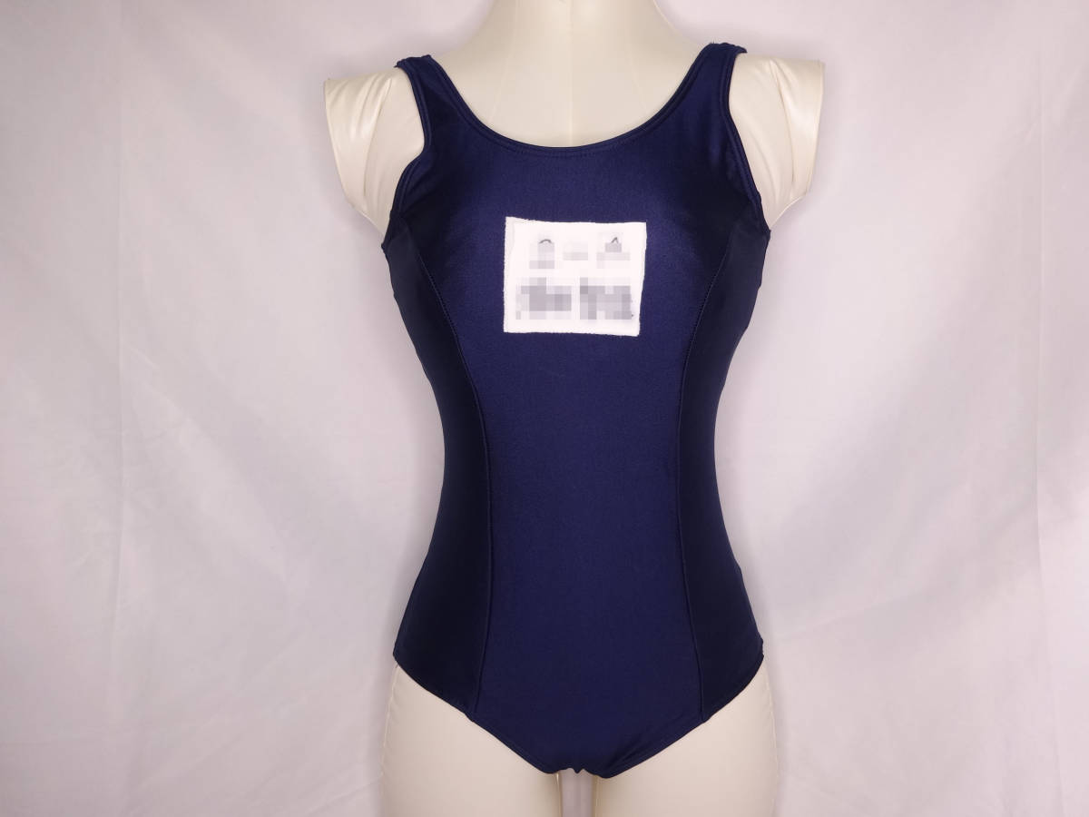 3172◆競泳水着　160サイズ　ネイビー_1