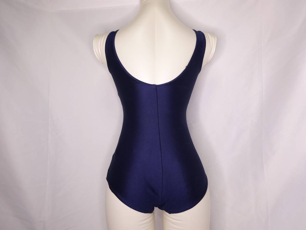 3172◆競泳水着　160サイズ　ネイビー_3