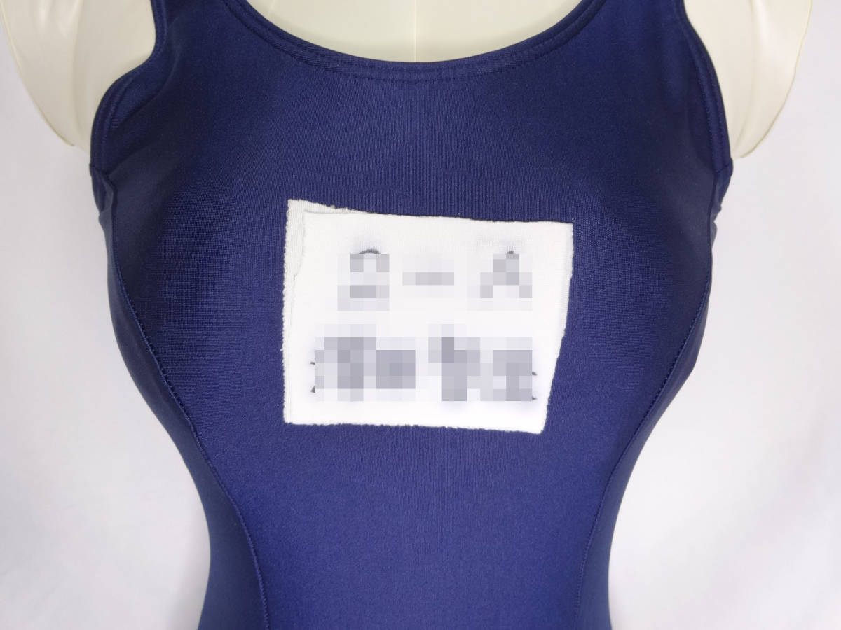 3172◆競泳水着　160サイズ　ネイビー_4
