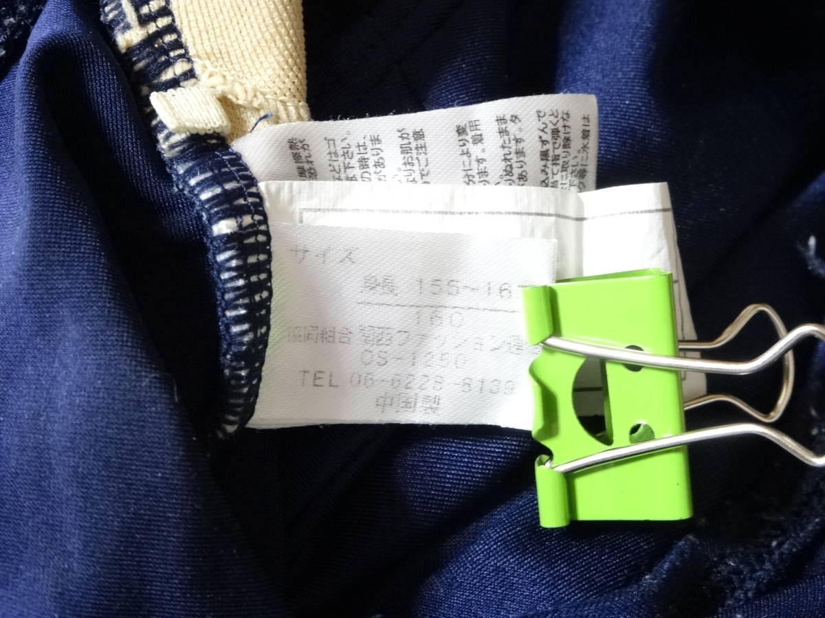 3172◆競泳水着　160サイズ　ネイビー_6