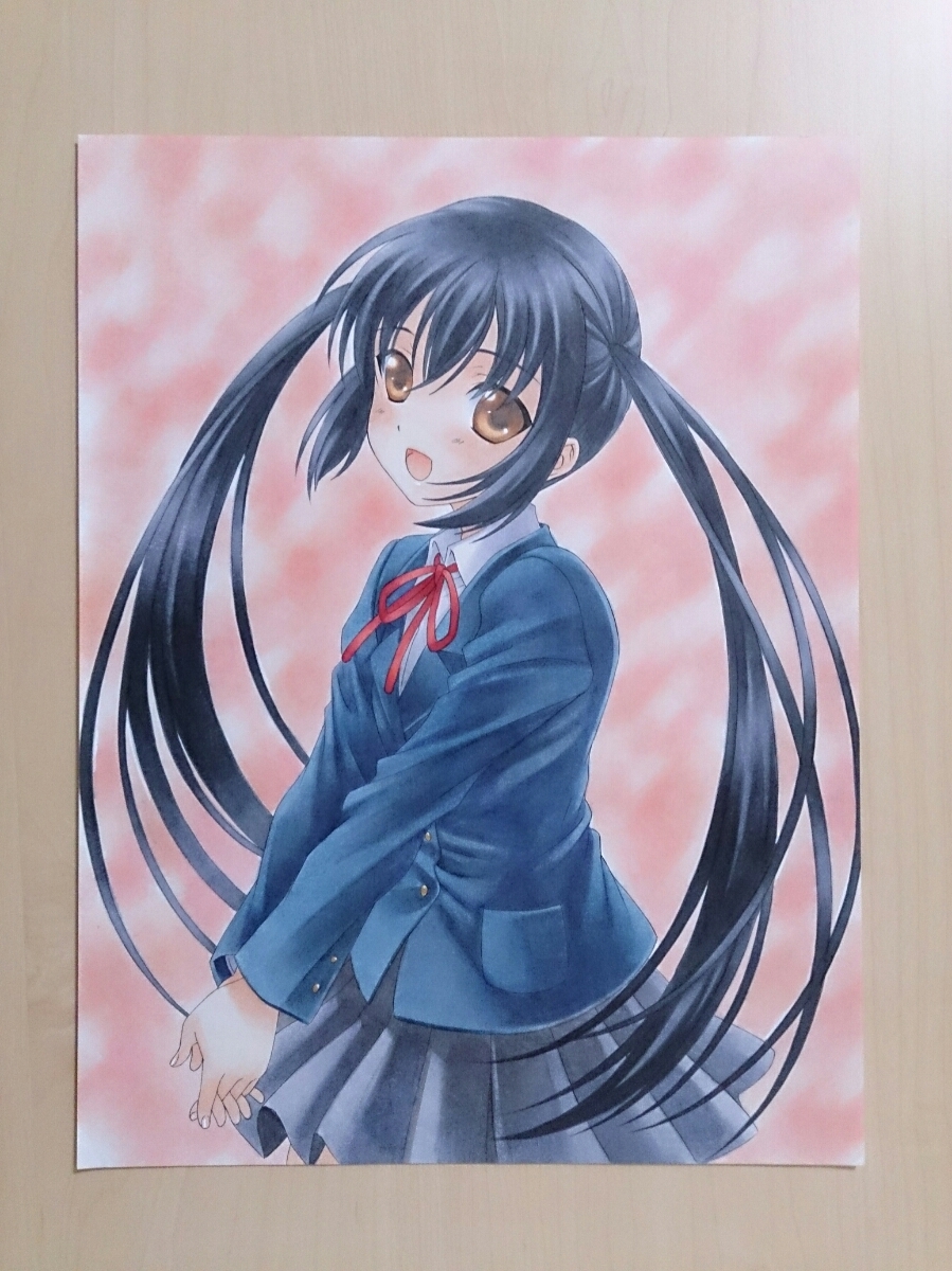 同人手描きイラスト けいおん 中野梓 制服 約a4サイズ 21cm 27 5cm 直筆 原画 けいおん K On かきふらい 竹達彩奈 手描きイラスト 売買されたオークション情報 Yahooの商品情報をアーカイブ公開 オークファン Aucfan Com