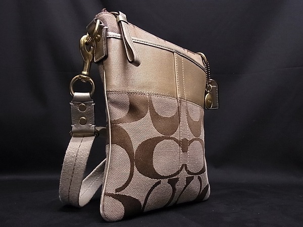 COACH コーチ シグネチャー ショルダーバッグ レディース ブランド 