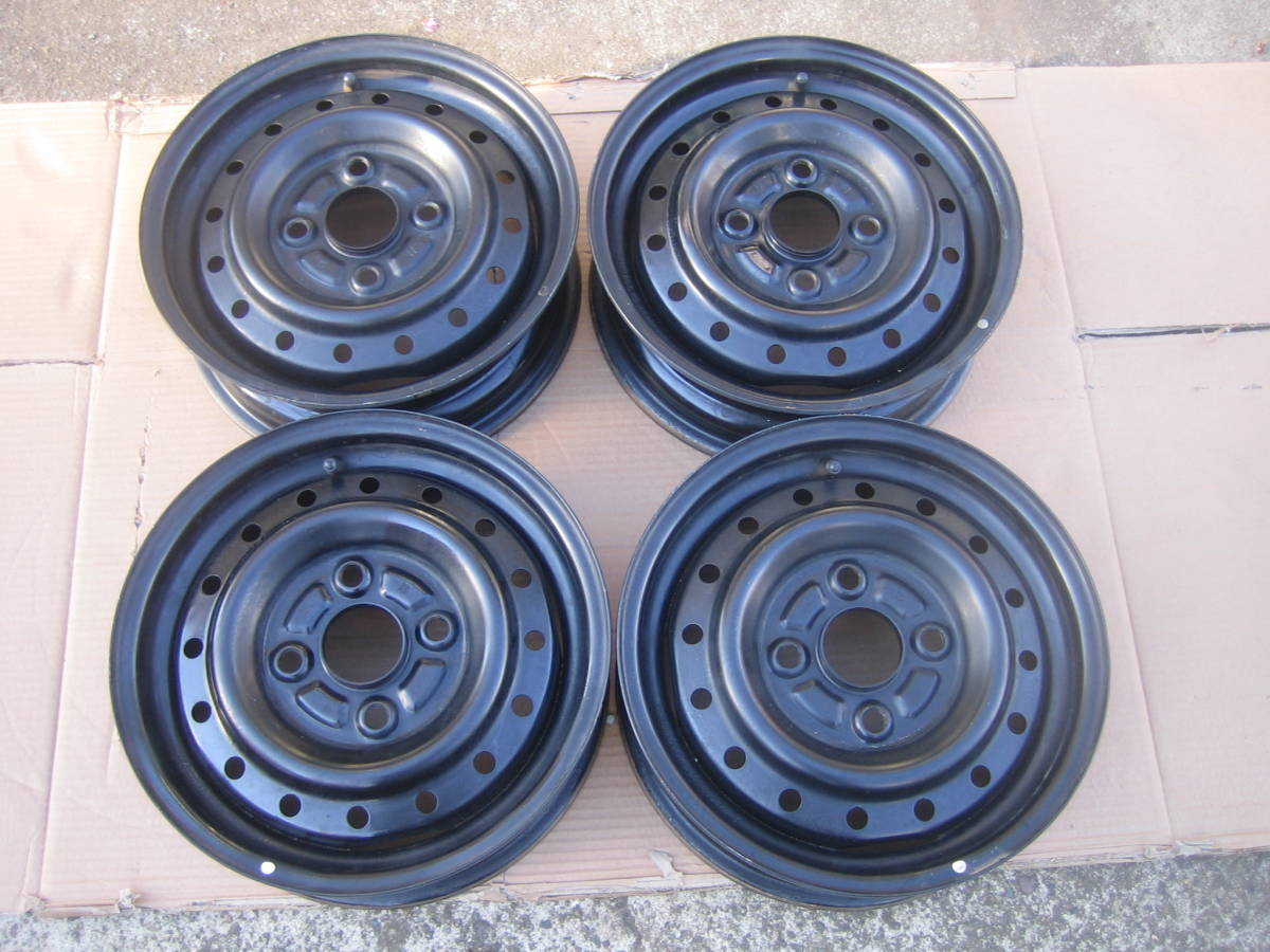 スズキ エブリィ DA17V 4J-12 pcd100/4H ハブ径54 オフセット+45 4個