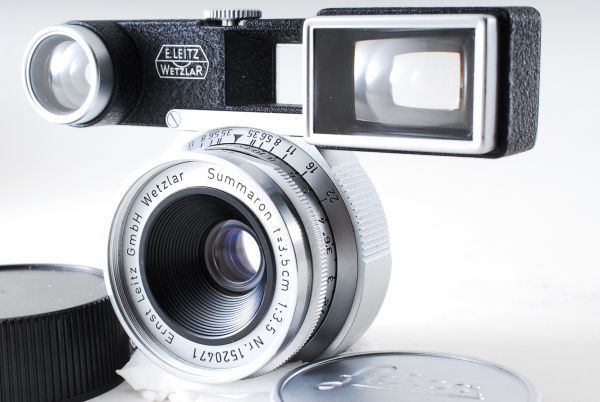 ★希少・新品級★LEICA ライカ Summaron ズマロン 35mm F3.5 Mマウント メガネ付き★光学系 くもり・カビ一切なし！A186