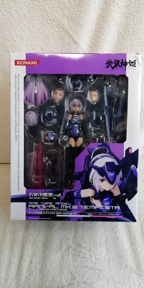 新品未開封 武装神姫 アーンヴァル MK.2 テンペスタ フルアームズパッケージ