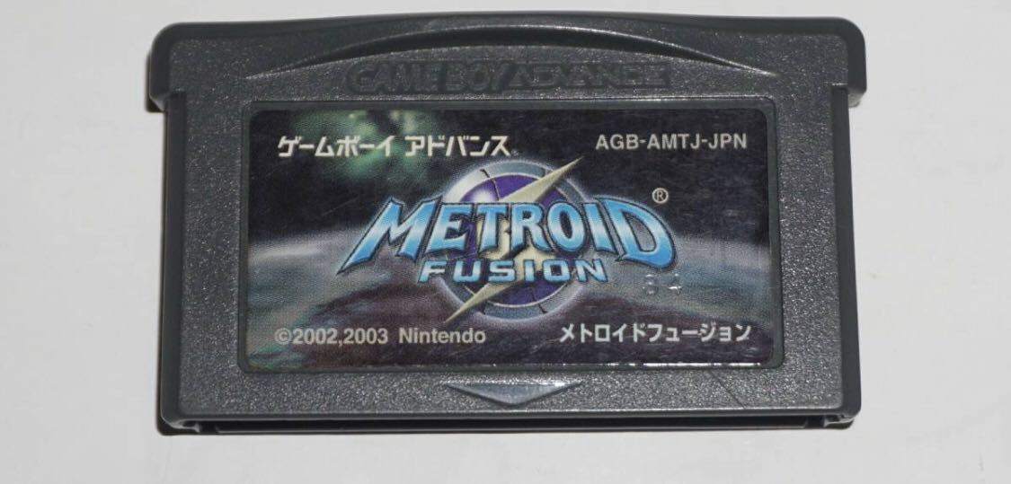 GBA ゲームボーイアドバンスソフト[メトロイド フュージョン]_1