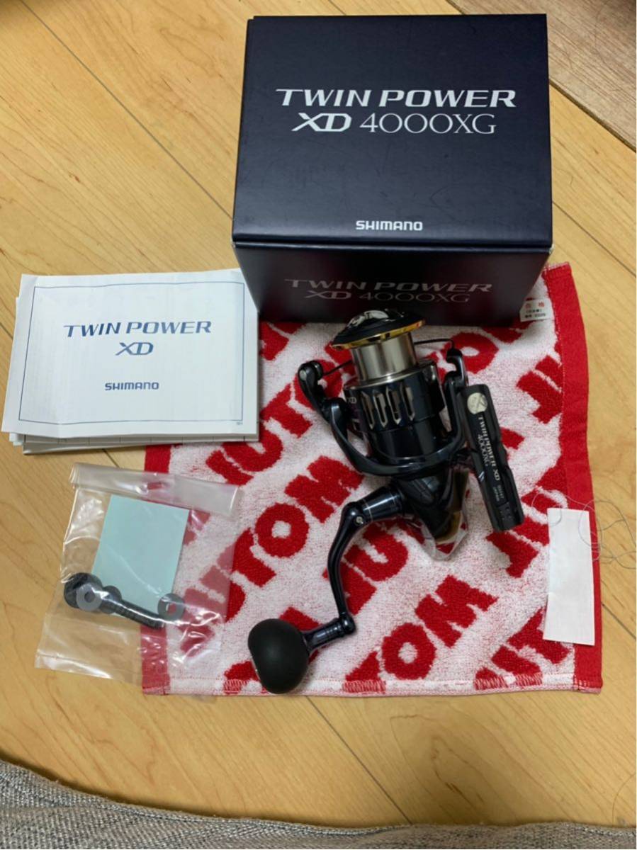 ツインパワーxd 4000xg オーバーホール済み シマノスピニングリール