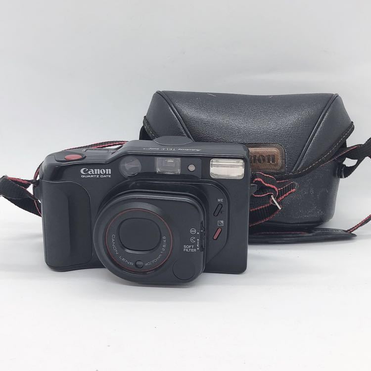 Canon Autoboy Tele TELE Date Quartz 35mm Point Camera Shoot QUARTZ
