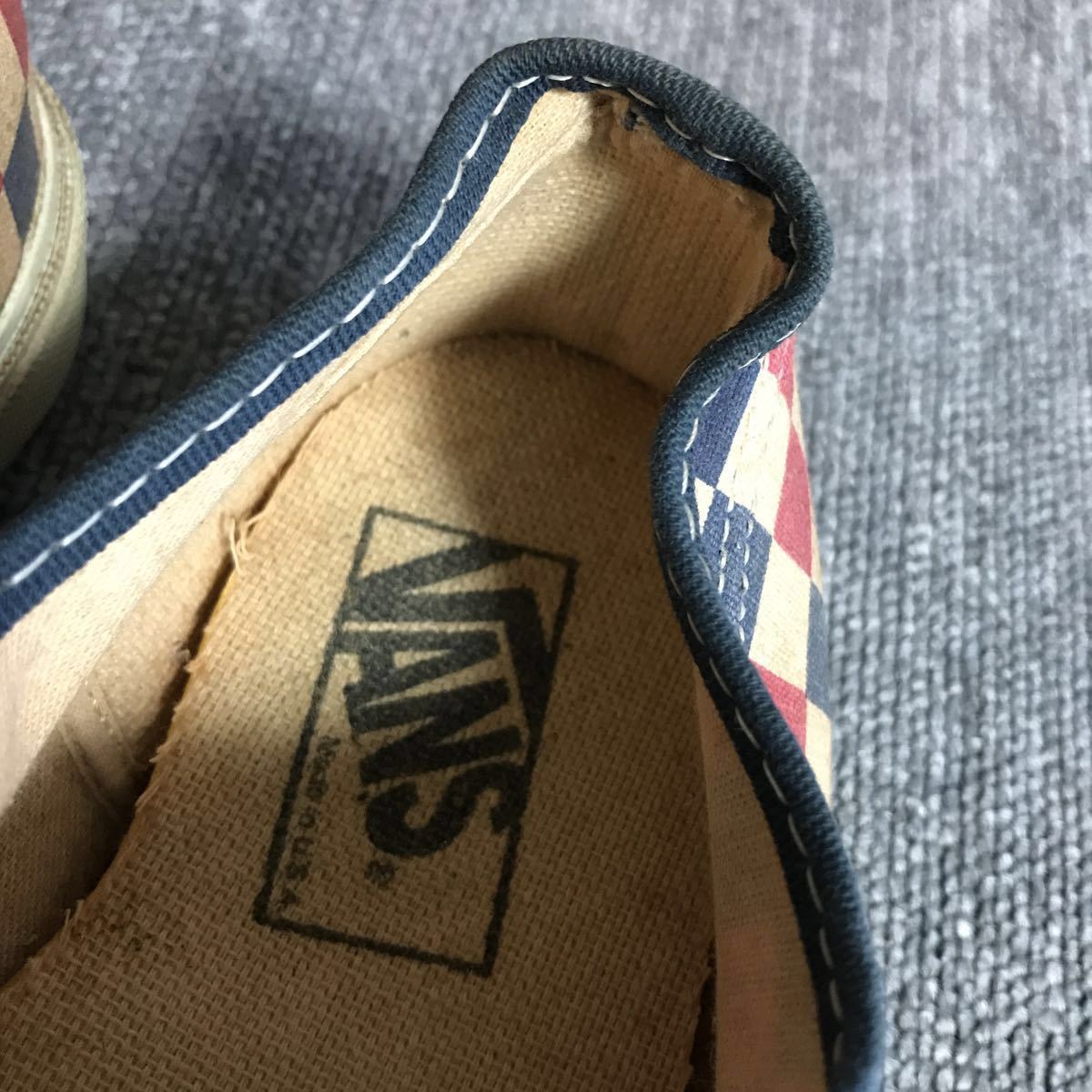 USA製 VANS バンズ チェッカー フラッグ オールドスクール ヴァンズ