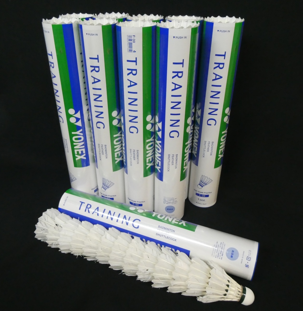 m*6様 YONEXニューオフィシャル130個中古 中古シャトル YONEX 130球 ニューオフィシャル バドミントン YONEX