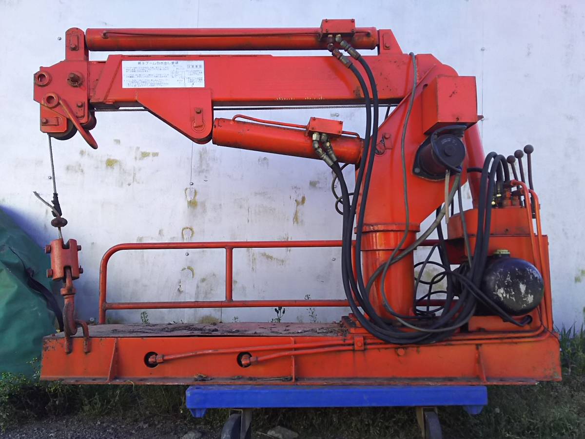 公式通販 YC31 簡易 | ヤシマ産業 動作OK 490Kg 小型クレーンユニック 