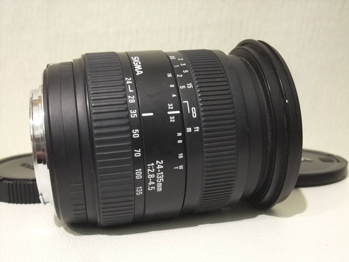 レア SIGMA/シグマ 万能ズームレンズ 24-135mm D F2.8-4.5 ニコン用