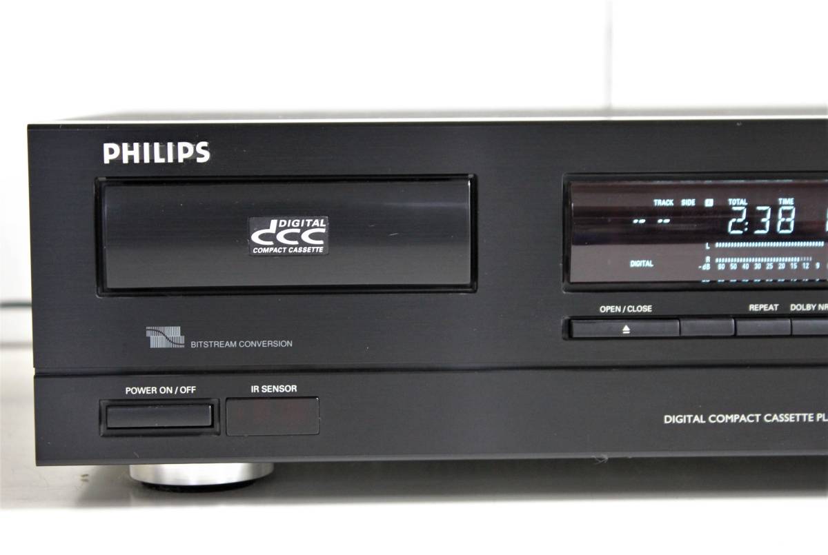 PHILIPS フィリップス DCC-600 デジタル コンパクト カセットデッキ 動作良好(一般)｜売買されたオークション情報、yahooの ...