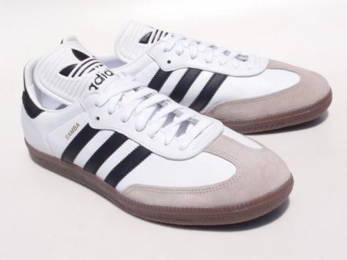 【限定SALE，低価】 限定 17年 adidas SAMBA 白ｘ黒 レザー US 10 / 28cm(28.0cm)｜売買されたオークション情報、yahooの商品情報をアーカイブ公開 - オークファン 28.0cm