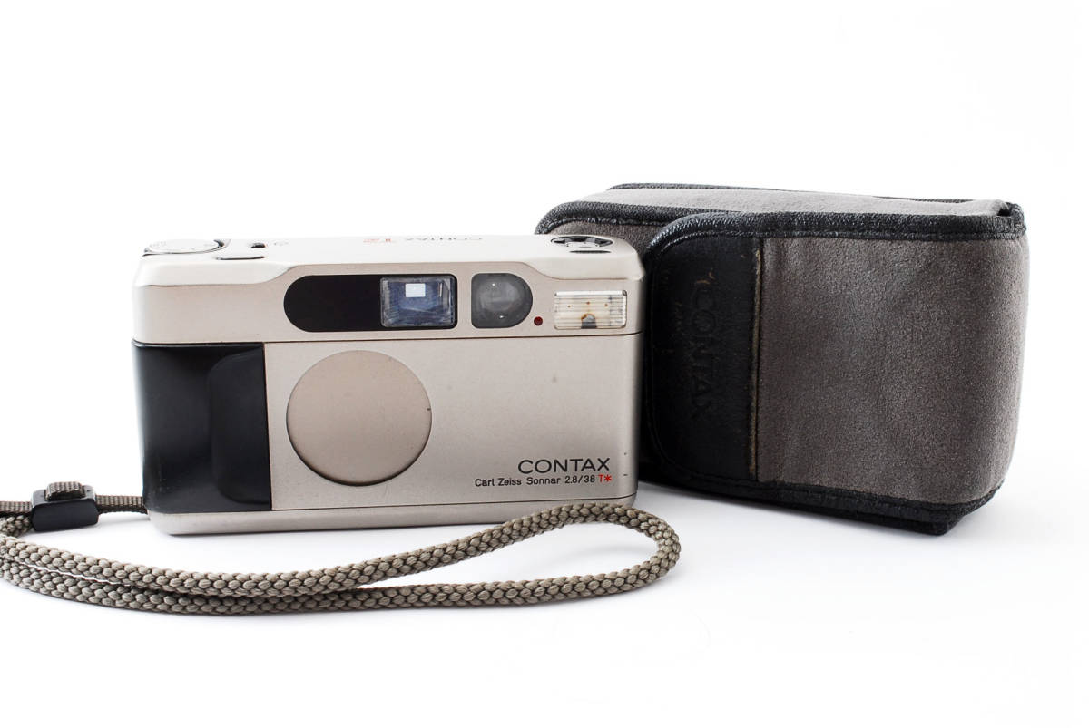T2 CONTAX コンタックス チタン 中古 ジャンク - フィルム コンパクト