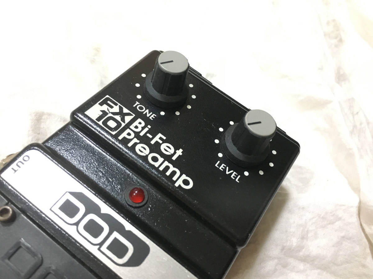 ♪レア♪DOD Bi-Fet Preamp FX10 ベースにも DOD FX10 Preamp There's