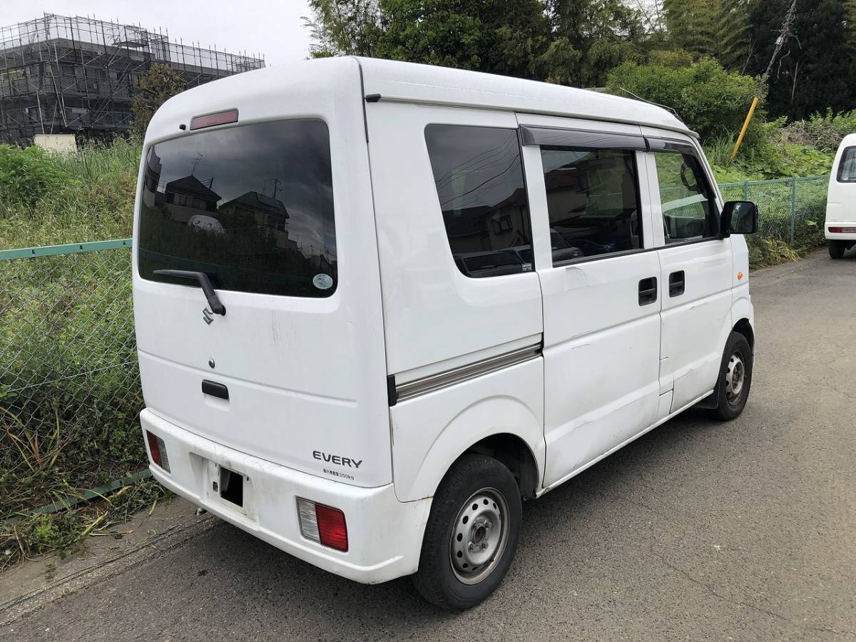 仕事にレジャーに最適なエブリイバン！エンジンO⁄H済！タービン新品 