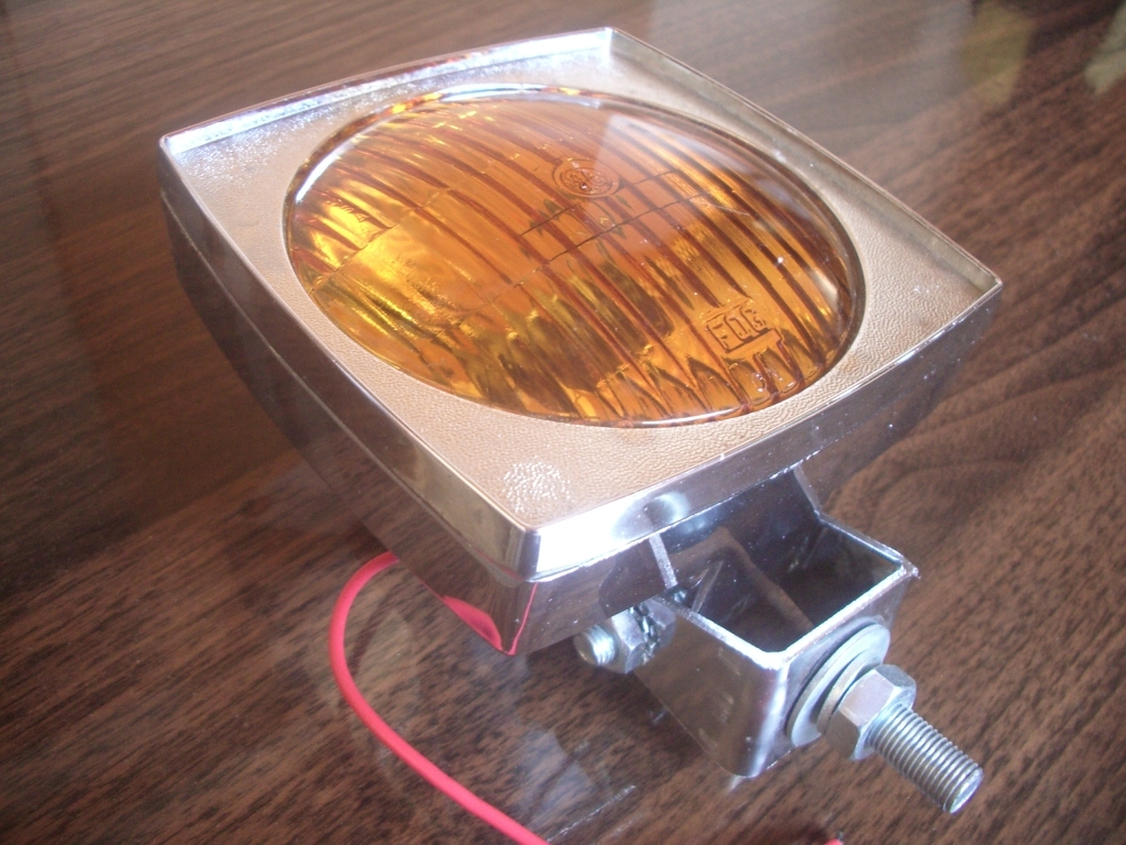 ビンテージ1970s YANKEE製 12V フォグランプ NOS／チョッパー ボバー HD パン ショベル Triumph Indian