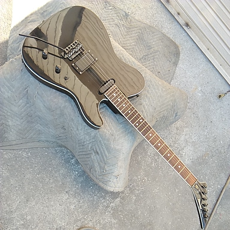 FernandesTEJ (ボディリペイント)ジャンクギター Yahoo!オークション SUS - メンテナンス実施済FERNANDES TEJ-95S メタ