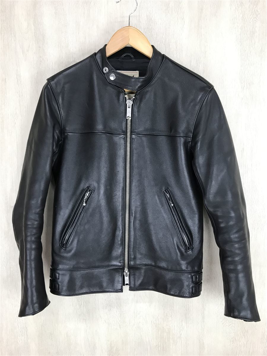 666 Leather Wear◇LJM-9TF タイトフィット センタージップ ライダー 