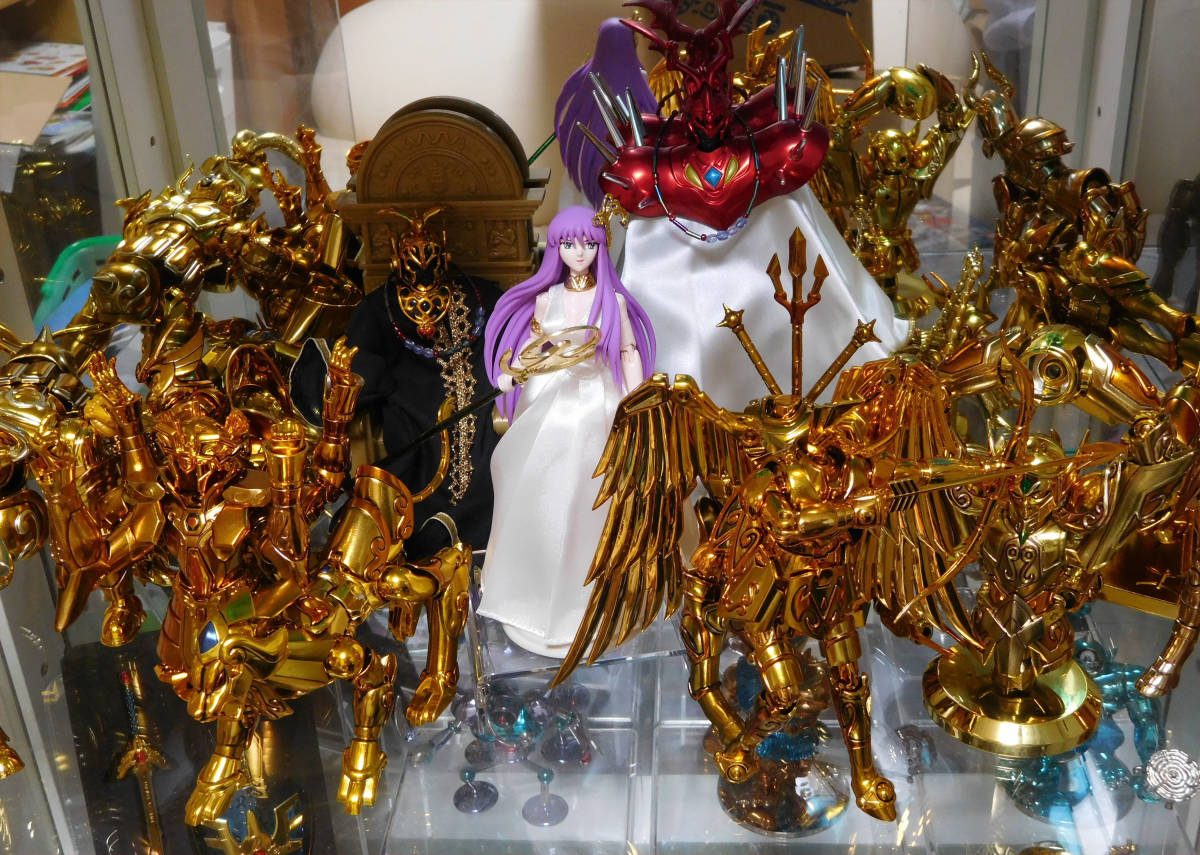 聖闘士星矢 聖闘士聖衣神話 黄金12体 + アテナ + 教皇2