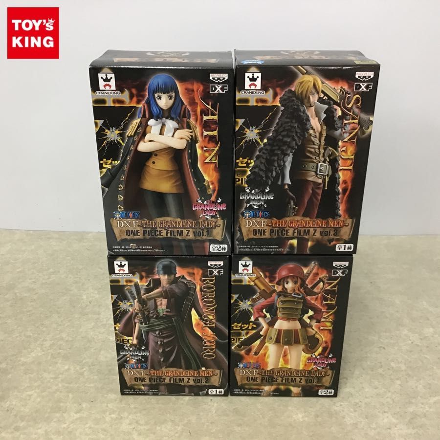 未開封 バンプレスト ONE PIECE DXF THE GRANDLINE MEN 他 サンジ ゾロ