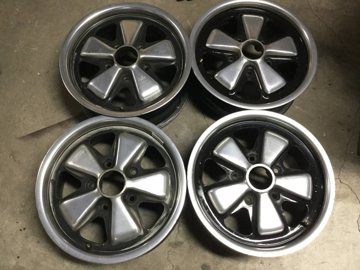 ポルシェ 0 フックス VW 6J 15インチ 空冷 スタイル アルミホイール 