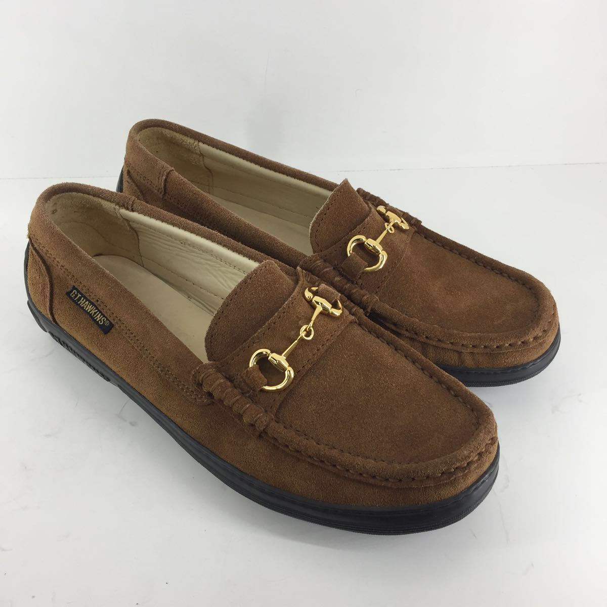 26 0cm G T Hawkins Gtホーキンス Driving ドライビング シューズ Gt1072 ブラウン 本革 レザー メンズ 7 1 2 ホーキンス 売買されたオークション情報 Yahooの商品情報をアーカイブ公開 オークファン Aucfan Com