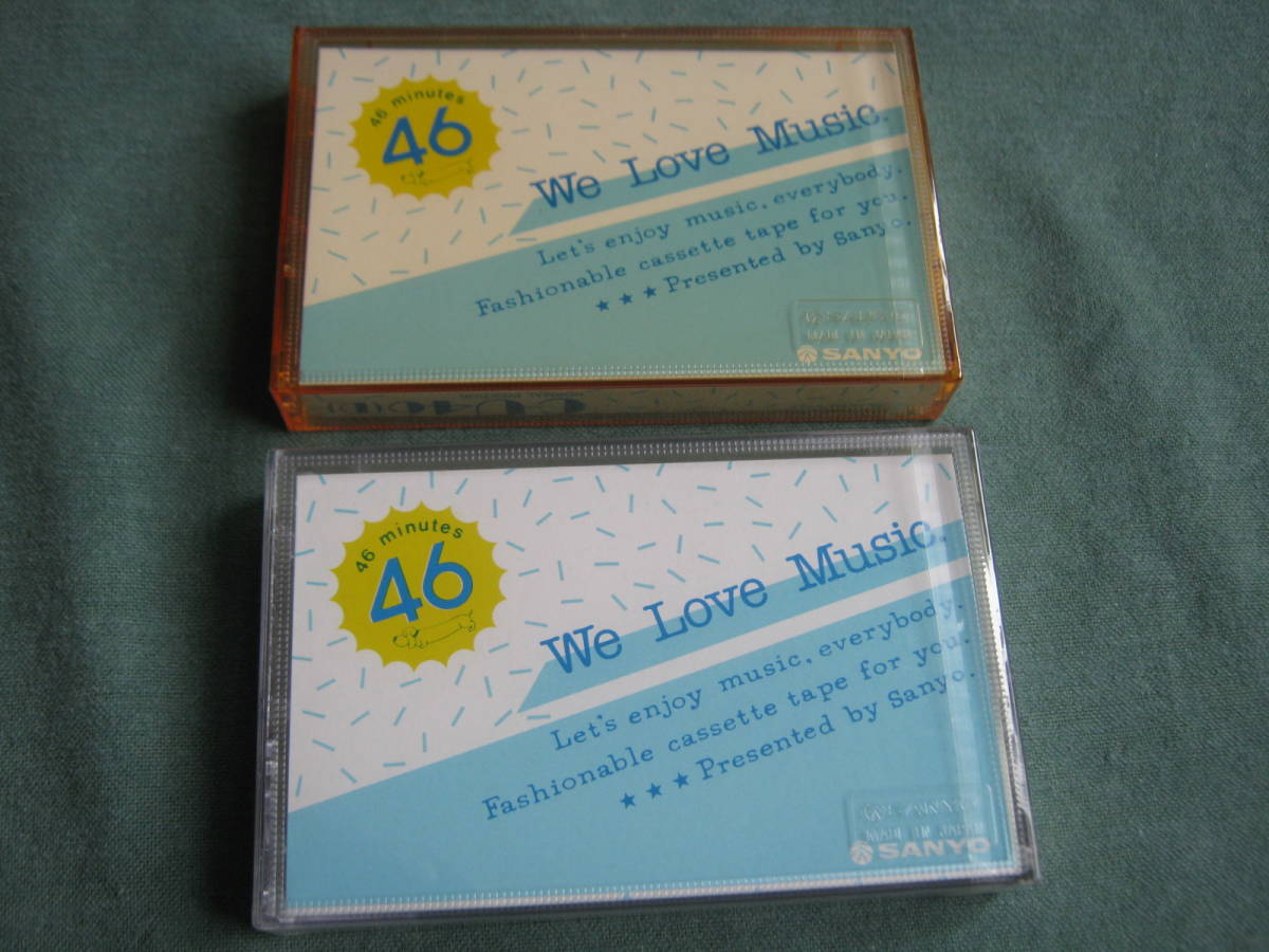 SANYO カセットテープ C-U 46 7色 7本 未開封品_5