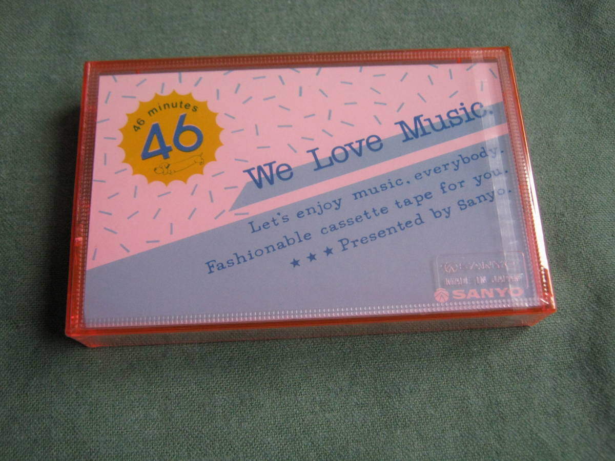 SANYO カセットテープ C-U 46 7色 7本 未開封品_9