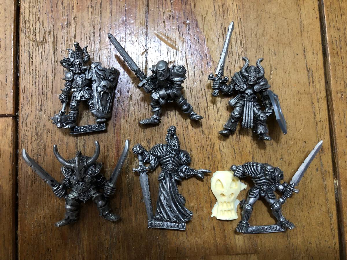 大人気，HOT シタデル メタルフィギュア カオスチャンピオン ウォーハンマー(TRPG)｜売買されたオークション情報、yahooの商品情報をアーカイブ公開 - オークファン TRPG