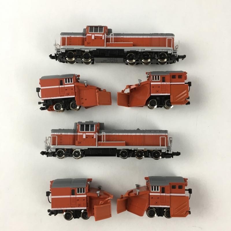 8-79*Nゲージ・ディーゼル機関車まとめ・2211 JR DE15形除雪兼用ディーゼル機関車・TOMIX・鉄道模型／2点(txiw)