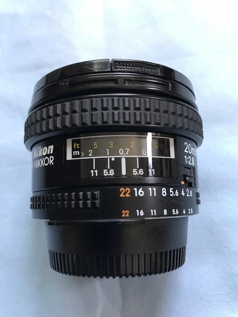 Nikon 20mm | AF Lens Nikkor NIKKOR f⁄2.8 D eBay - Angle f⁄2.8