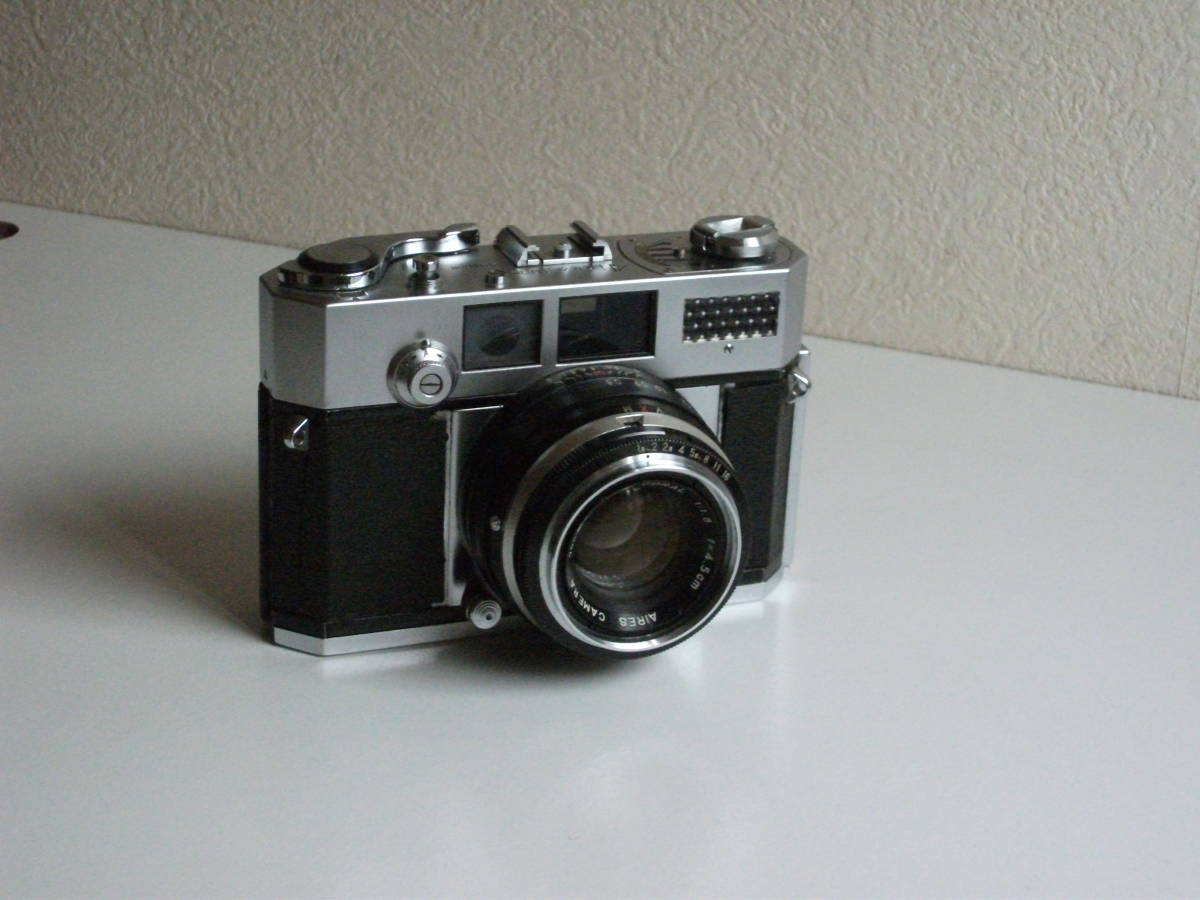 実写確認済み アイレス35ⅢS Aires 35ⅢS + H CORAL 1:1.8 f=4.5cm