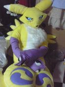 レナモン等身大ぬいぐるみ デジモンテイマーズ デジタルモンスター
