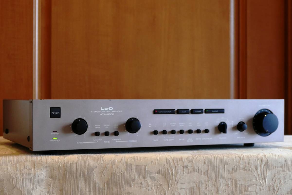 Lo-D 日立 HCA-8000 ステレオコントロールアンププリアンプ