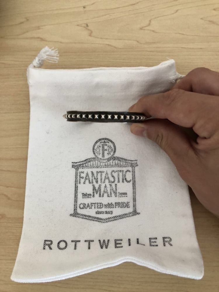 ROTTWEILER × FANTASTIC MAN bangle バングル ダブルネーム ロット