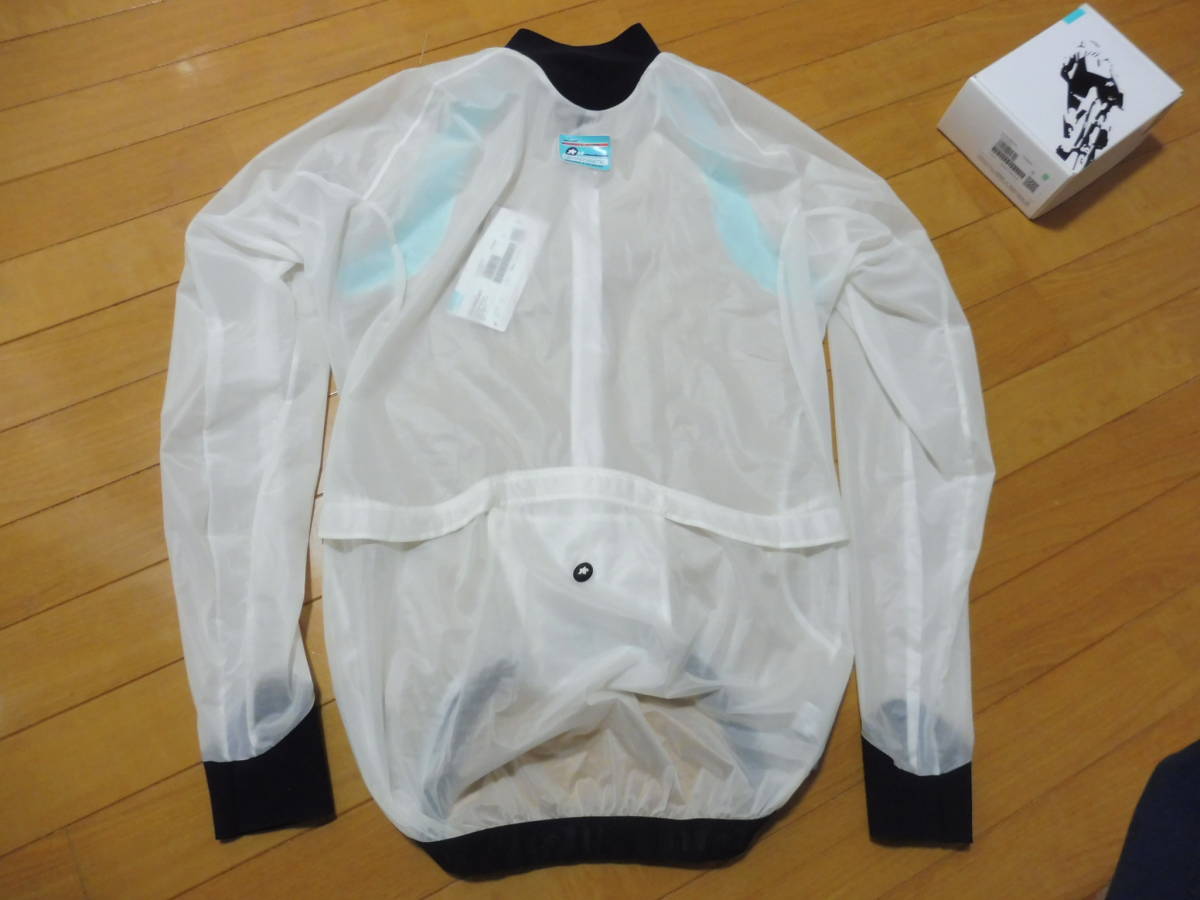 Assos アソス ASSOS sJ.climaSchutz レインジャケット S Transparent