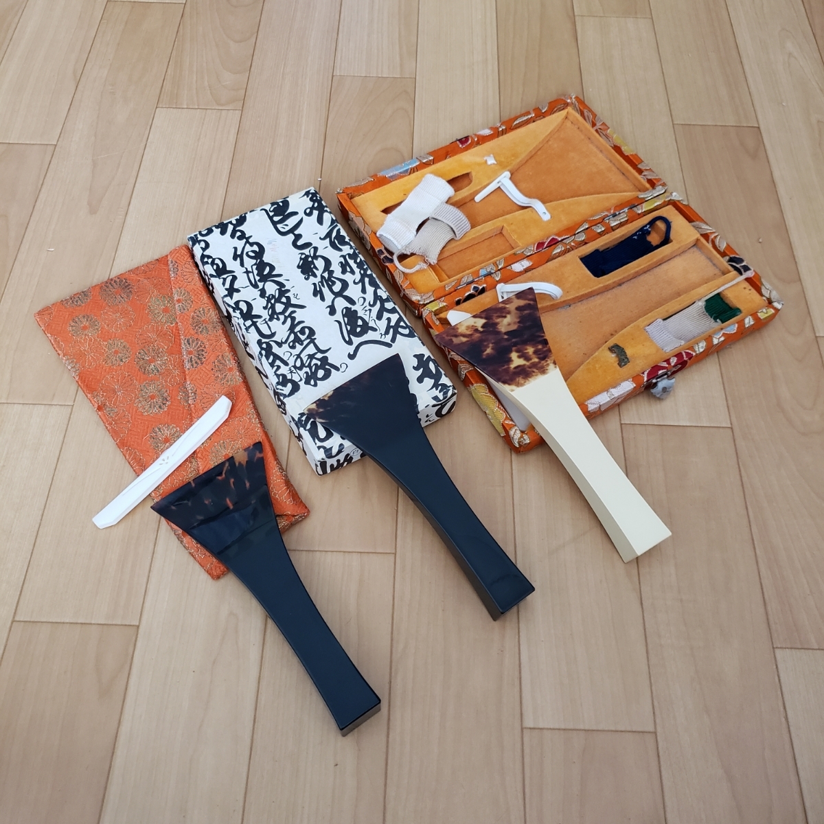 三味線 撥 鼈甲 バチ 3本セット 中古 |