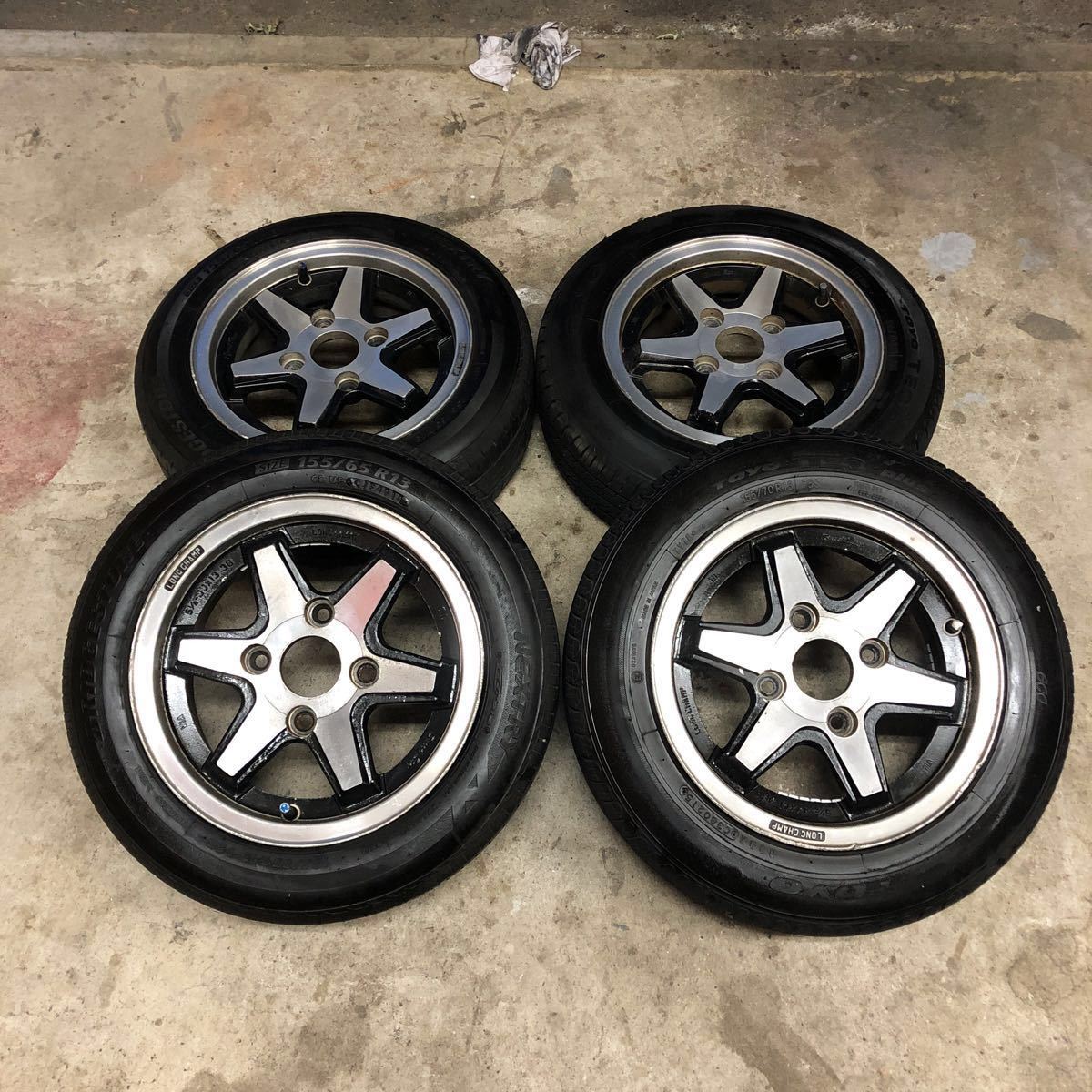 ロンシャン XR-4 当時物 旧車 SSR 深リム PCD114.3 スピードスター 