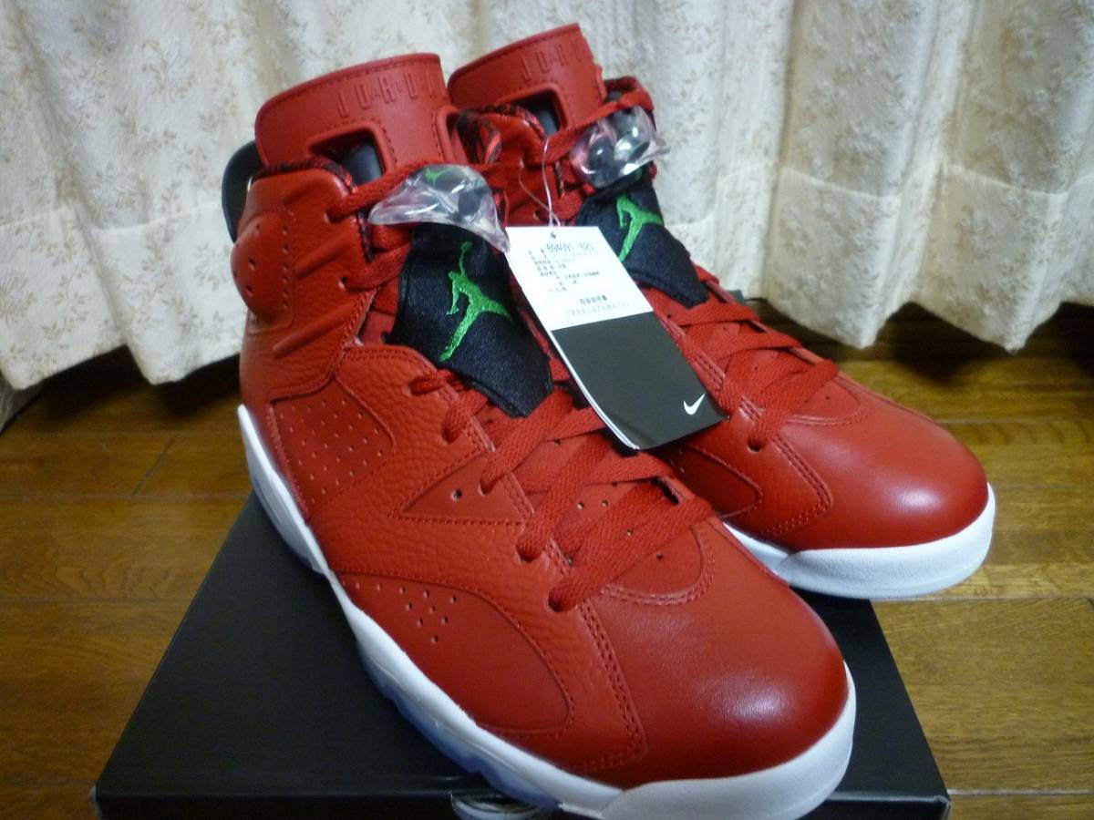 新品，定番人気 国内タグ付 NIKE AIR JORDAN 6 RETRO SPIZIKE 694091-625 エアジョーダン(27.5cm)｜売買されたオークション情報、yahooの商品情報をアーカイブ公開 - オークファン 27.5cm