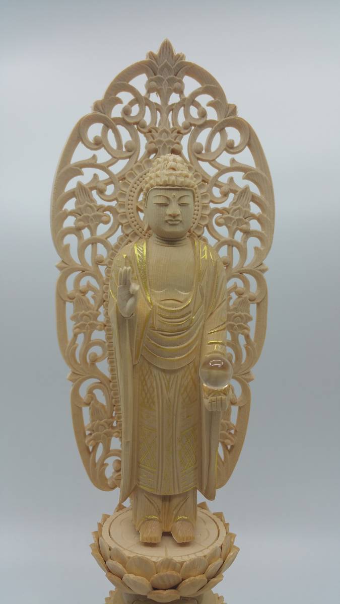 UN231 【井波彫刻名工 横山一夢作】木彫鯉・木彫コイ・木彫り鯉・木雕