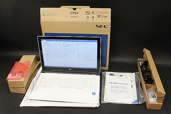NEC LAVIE PC-NS150/FAW ノートPC 15.6インチ Win10 home 64bit メモリ