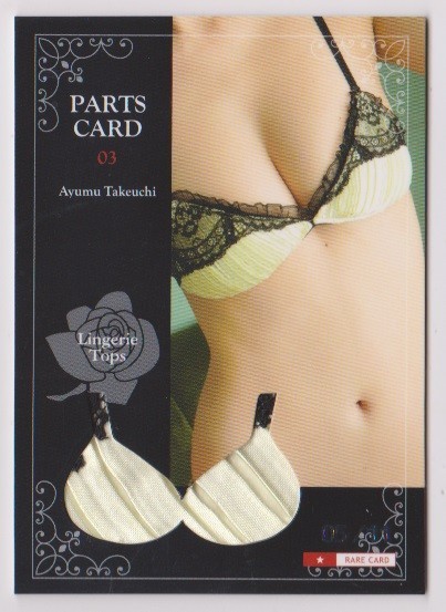 HIT's 竹内渉 パーツカード Lingerie Top 03 #05/11