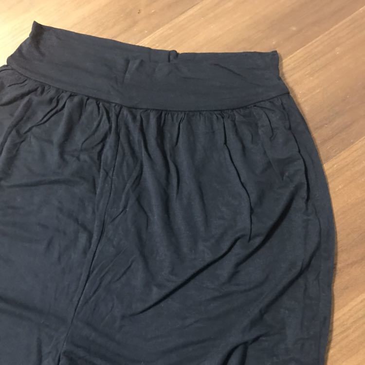 ダンス、ヨガ 黒 ロングパンツ ポケットナシ used_3