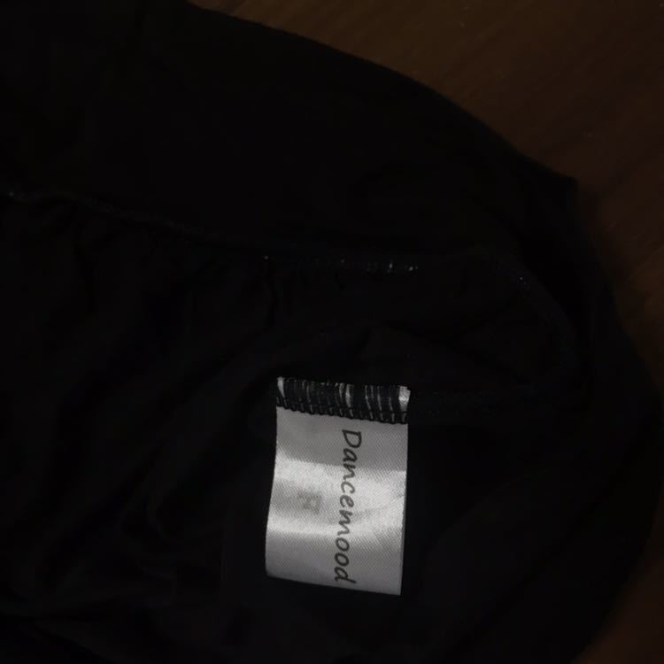 ダンス、ヨガ 黒 ロングパンツ ポケットナシ used_4