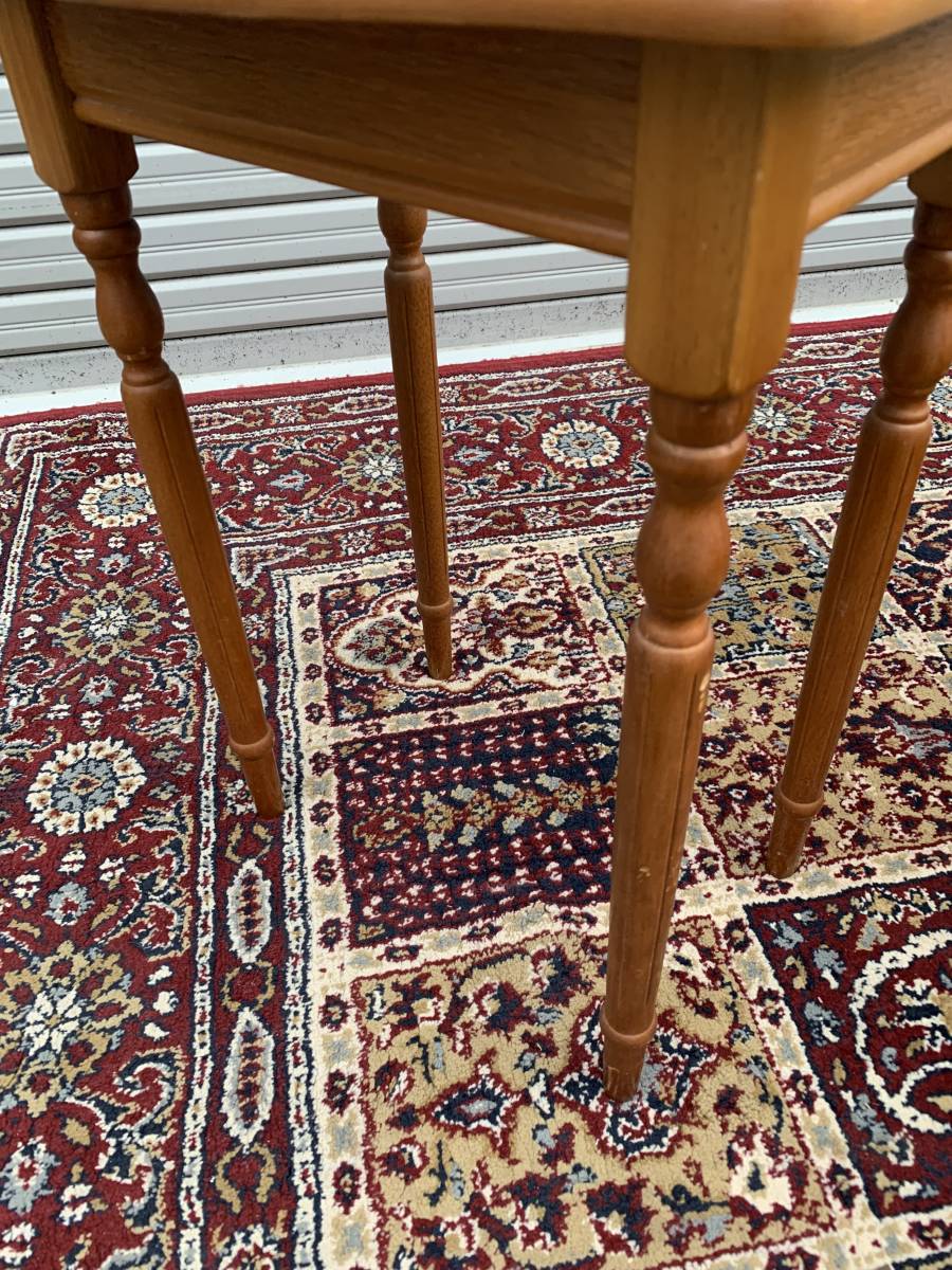 ☆☆ 送料無料 木製 アンティーク レトロ リビング サイドテーブル ナイトテーブル 花台 飾り棚 棚_4