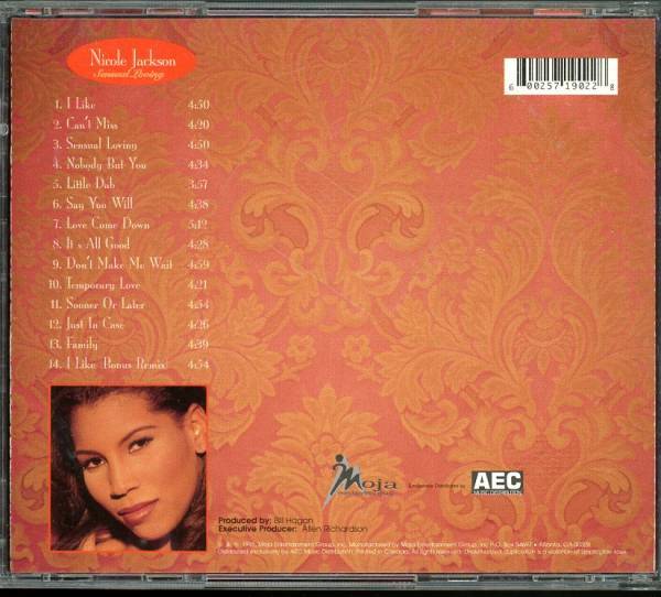 レア!!□Indie-R&B□NICOLE JACKSON / SENSUAL LOVING (1995) ''JUICY