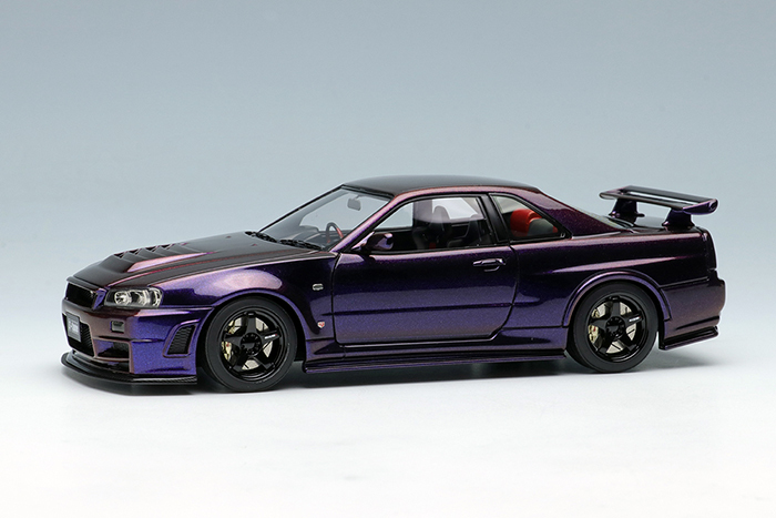 EIDOLON アイドロン 1/43 ニスモ R34 GT-R Zチューン ミッドナイトパープル3